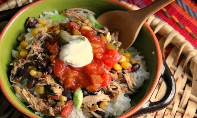 Crock Pot Santa Fe Chicken